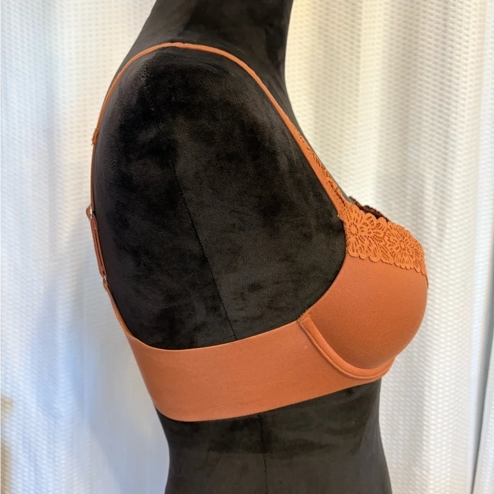 Aerie Real Sunnie Demi lace trim bra size 34A NWOT